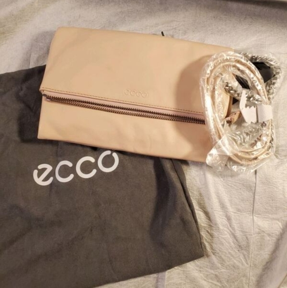 🆕 ECCO LEATHER - DELIGHT CLUTCH - Picture 9 of 11